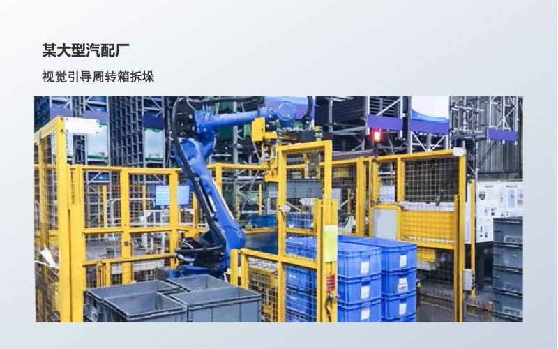 工业级3D相机应用：视觉引导周转箱拆垛